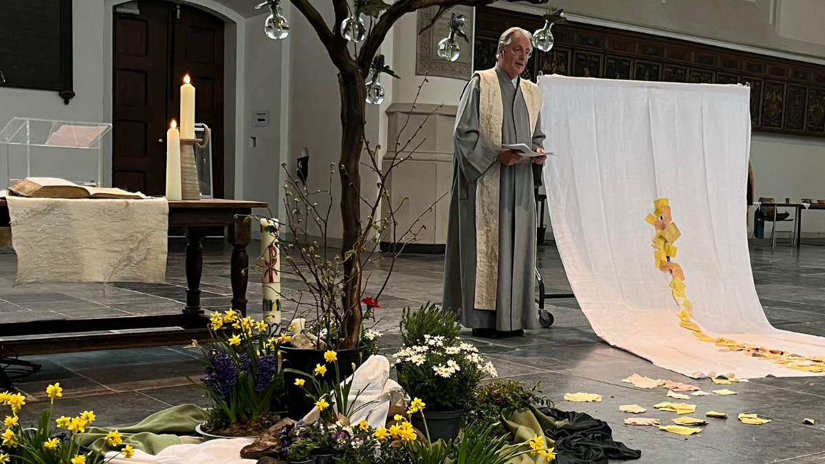 Paasviering voor de stad